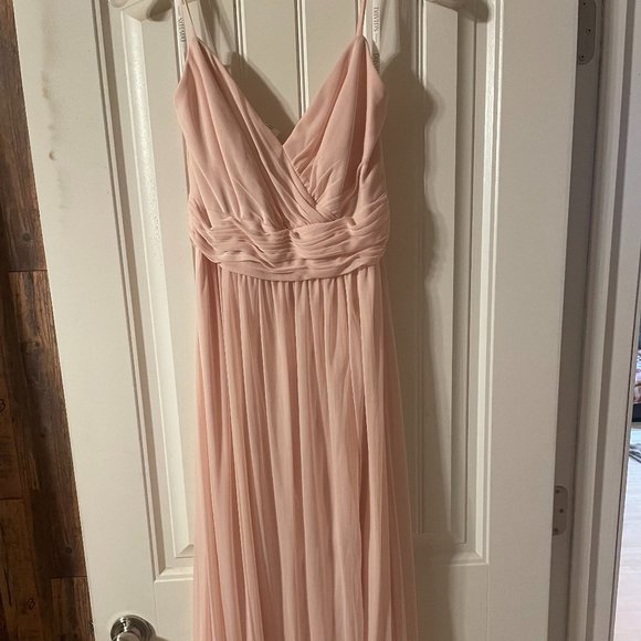 David's Bridal | Dresses | Davids Bridal Floor Length Bridesmaids Dress |  Poshmark